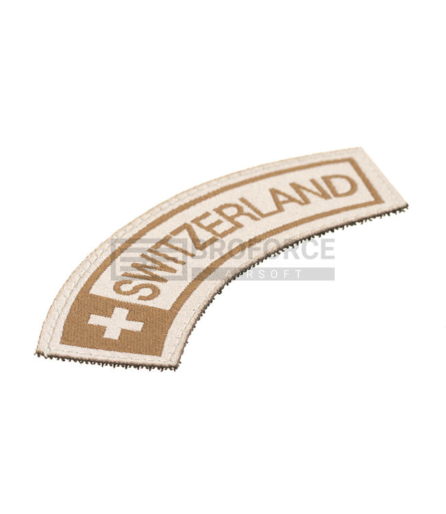 Clawgear Switzerland Small Tab Patch - Desert