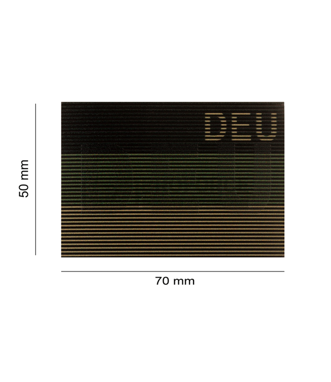 Clawgear Dual IR Patch DEU - RAL7013