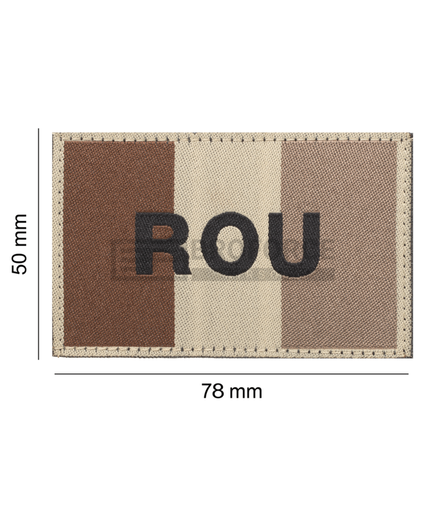 Clawgear Romania Flag Patch - Desert