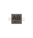 Clawgear AB Neg Bloodgroup Patch - RAL7013