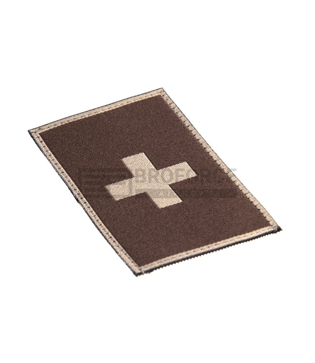Clawgear Switzerland Flag Patch - Desert