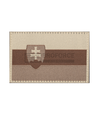 Clawgear Slovakia Flag Patch - Desert Clawgear Slovakia Flag Patch - Desert