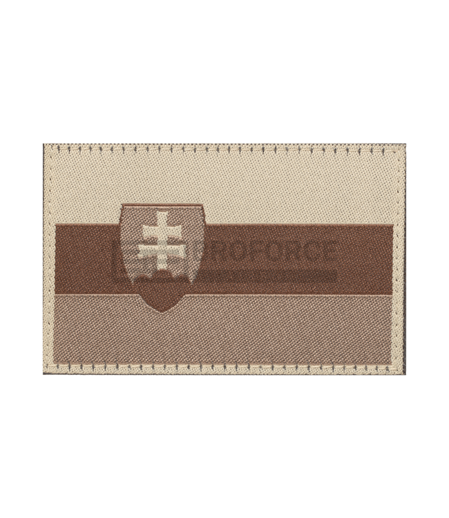 Clawgear Slovakia Flag Patch - Desert