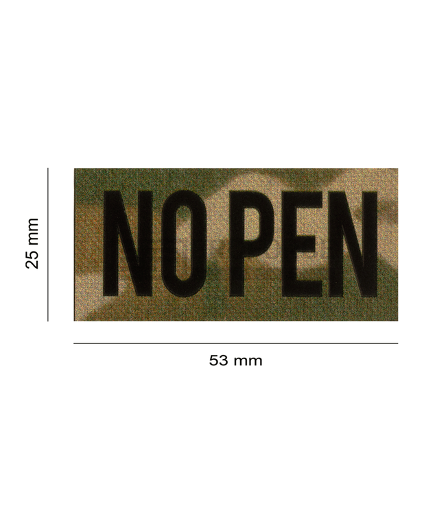 Clawgear No Pen IR Patch - Multicam