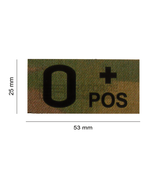 Clawgear 0 Pos IR Patch - Multicam
