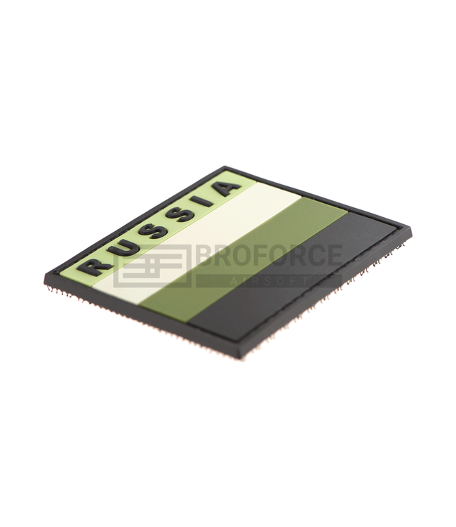 JTG Russia Flag Rubber Patch - Forest