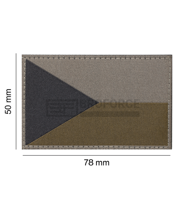 Clawgear Czech Republic Flag Patch - RAL7013