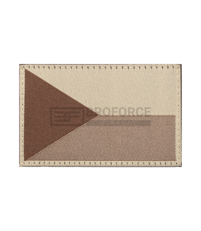 Clawgear Czech Republic Flag Patch - Desert