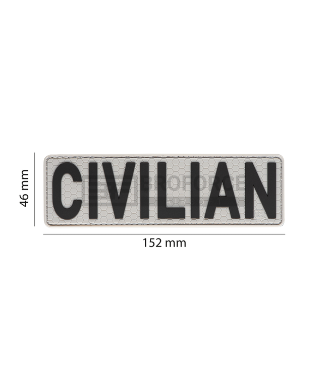 JTG Civilian Patch - Grey