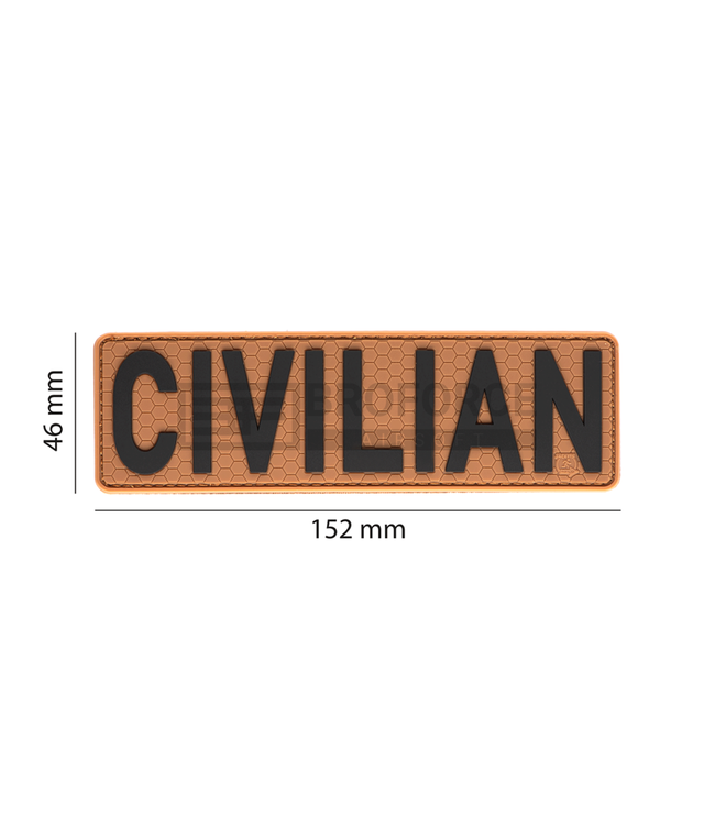 JTG Civilian Patch - Coyote