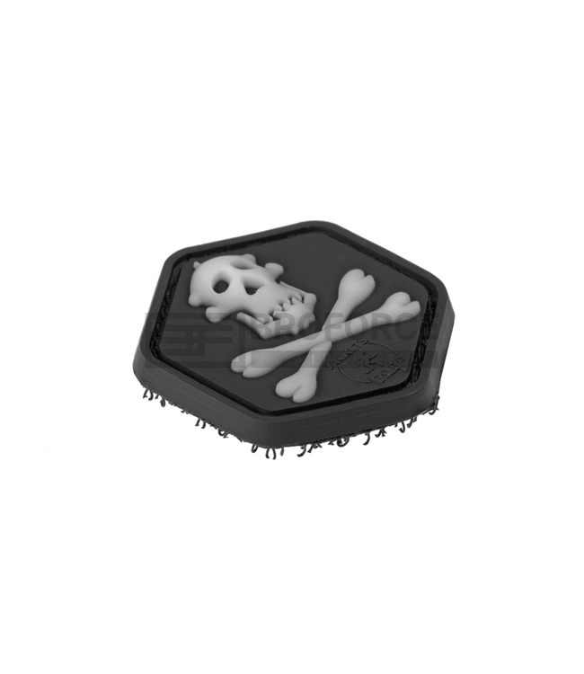 JTG Gorilla Hunter Skull Cat Eye Rubber Patch - Multicolor