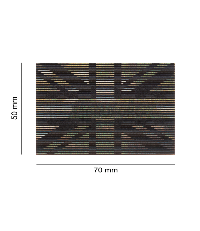 Clawgear Dual IR Patch GBR - Multicam