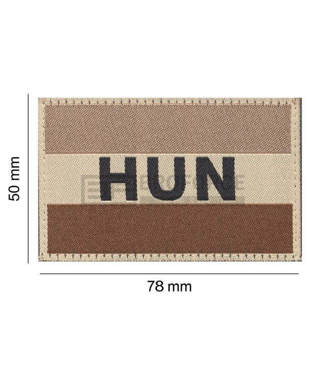 Clawgear Hungary Flag Patch - Desert
