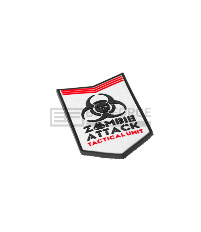 JTG Zombie Attack Rubber Patch - White