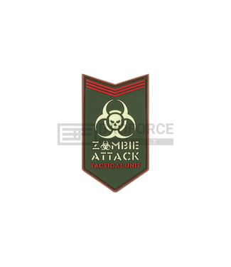 JTG Zombie Attack Rubber Patch - Green JTG Zombie Attack Rubber Patch - Green