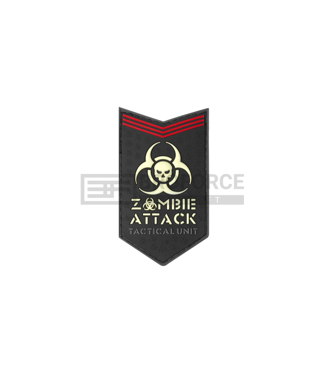 JTG Zombie Attack Rubber Patch - Glow