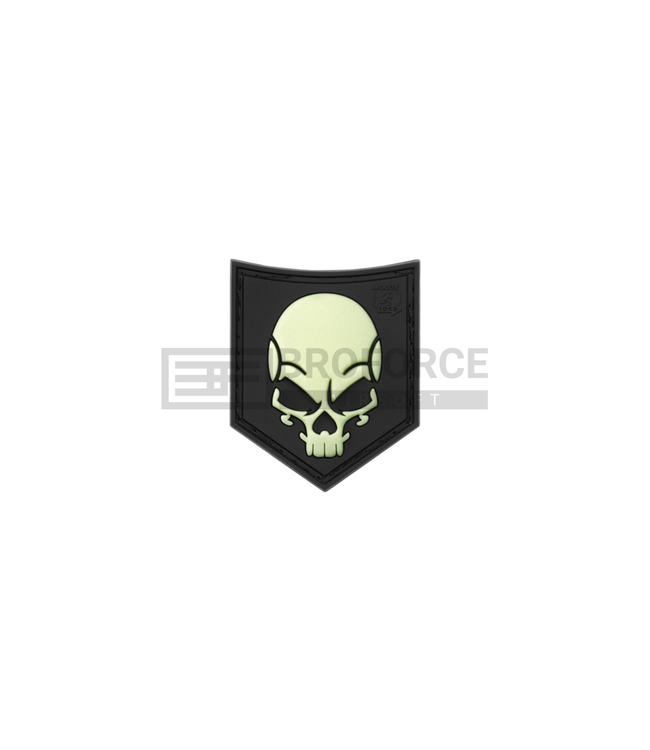JTG SOF Skull Rubber Patch - Glow