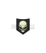 JTG SOF Skull Rubber Patch - Glow