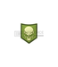 JTG SOF Skull Rubber Patch - Forest