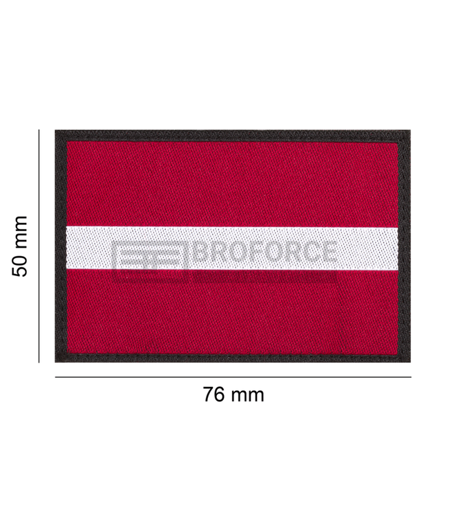 Clawgear Latvia Flag Patch - Multicolor