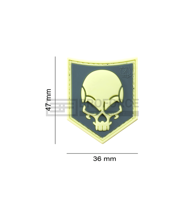 JTG SOF Skull Rubber Patch - ACU
