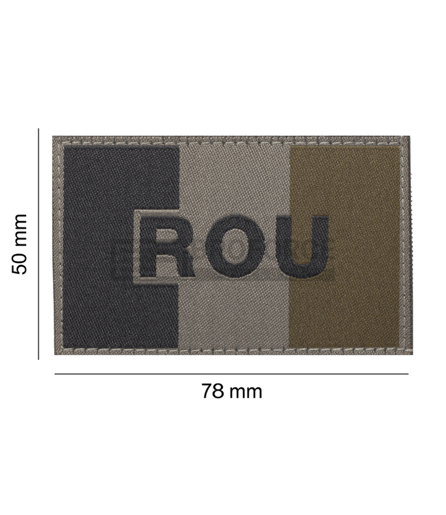 Clawgear Romania Flag Patch - RAL7013