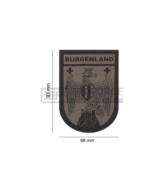 Clawgear Burgenland Shield Patch - RAL7013