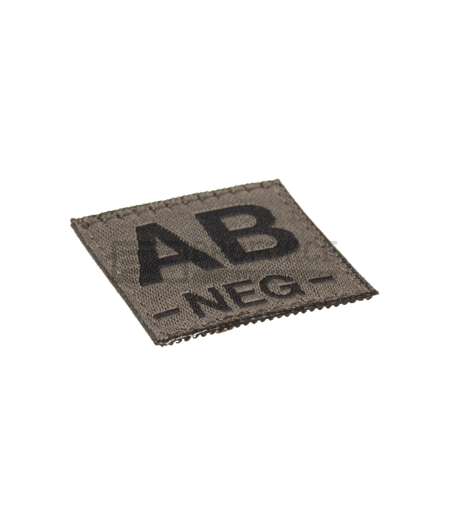 Clawgear AB Neg Bloodgroup Patch - RAL7013