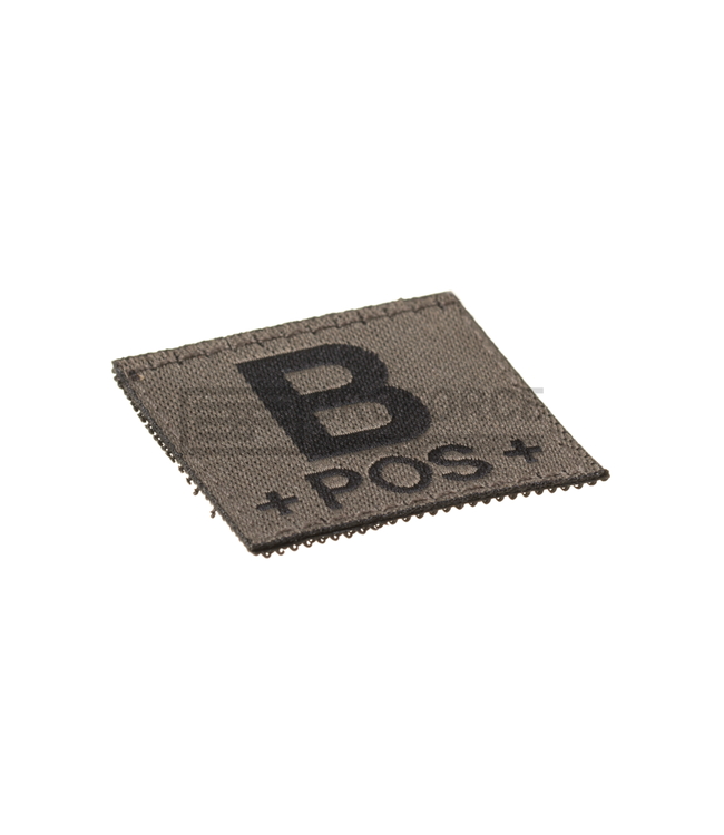 Clawgear B Pos Bloodgroup Patch - RAL7013