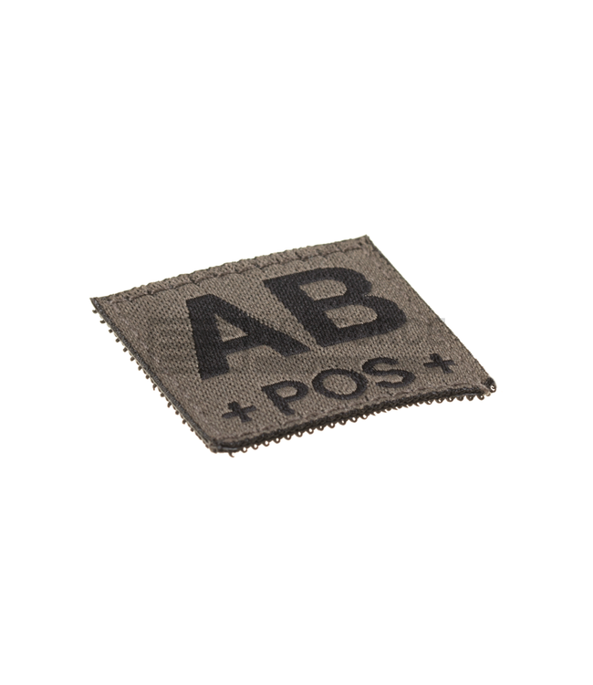 Clawgear AB Pos Bloodgroup Patch - RAL7013