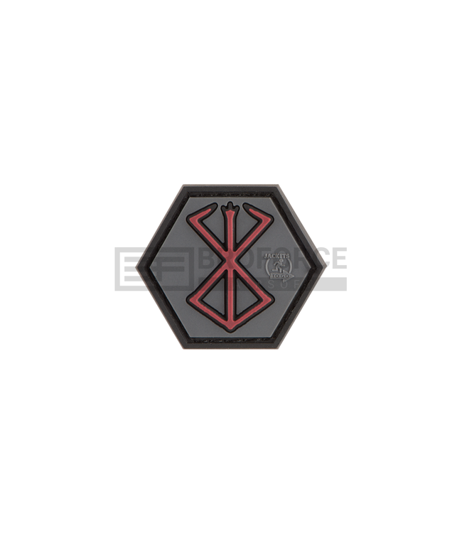 JTG Berserker Rune Rubber Patch - Multicolor