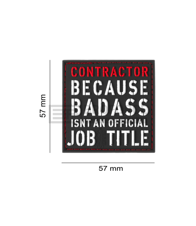 JTG Contractor Rubber Patch - Multicolor