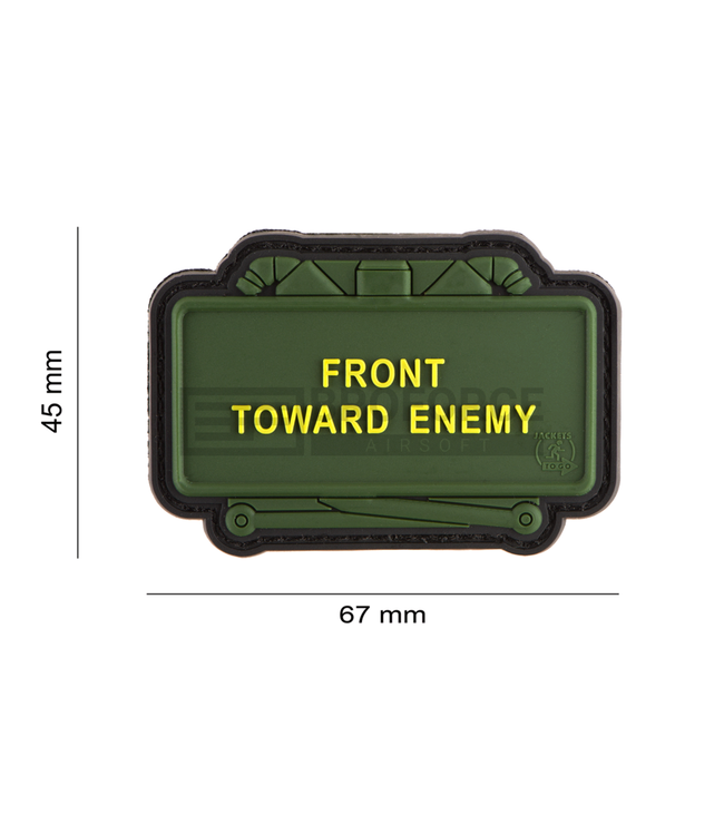 JTG Claymore Mine Rubber Patch - Multicolor