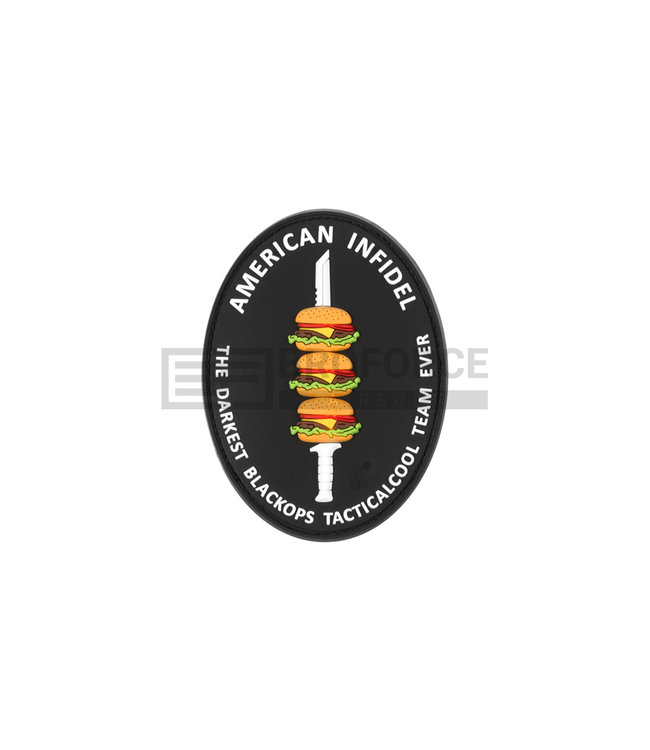 JTG American Infidel Rubber Patch - Multicolor