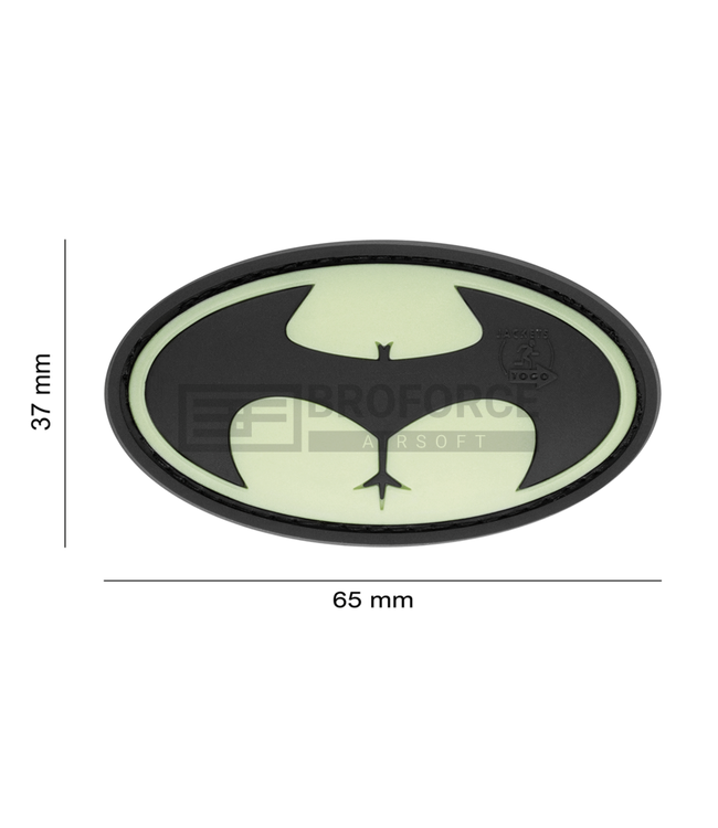 JTG Buttman Rubber Patch - Glow