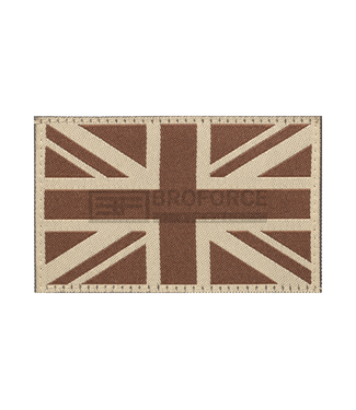 Clawgear Great Britain Flag Patch - Desert
