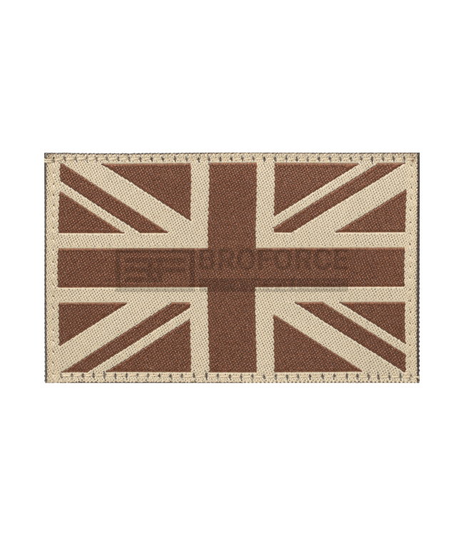 Clawgear Great Britain Flag Patch - Desert