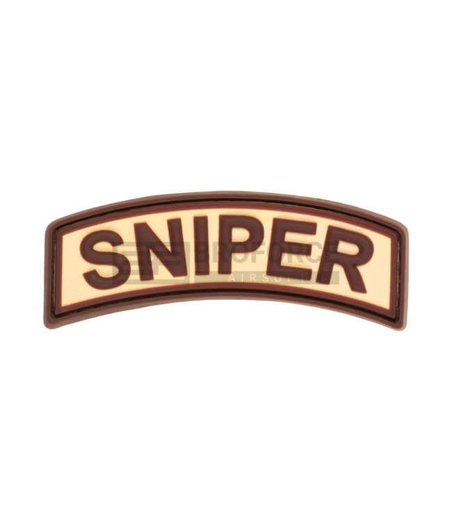 JTG Sniper Tab Rubber Patch - Desert
