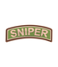 JTG Sniper Tab Rubber Patch - Green