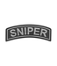 JTG Sniper Tab Rubber Patch - SWAT