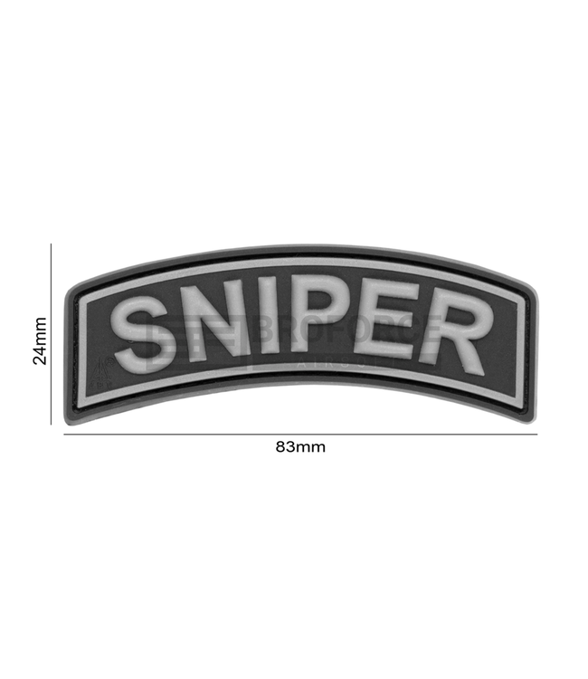 JTG Sniper Tab Rubber Patch - SWAT