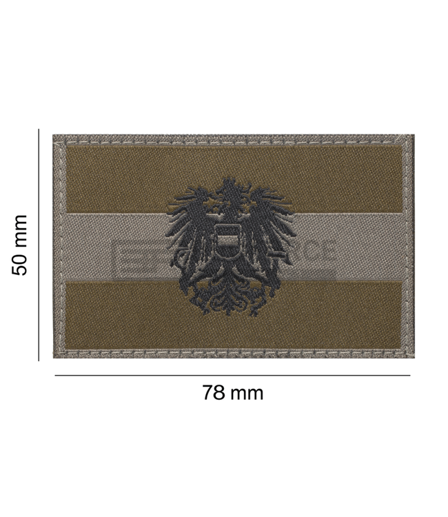 Clawgear Austria Emblem Flag Patch - RAL7013