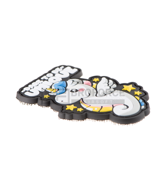 JTG Dare To Be Unique Rubber Patch - Multicolor