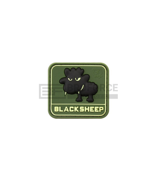 JTG Little Black Sheep Rubber Patch - Forest