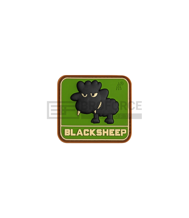 JTG Little Black Sheep Rubber Patch - Green
