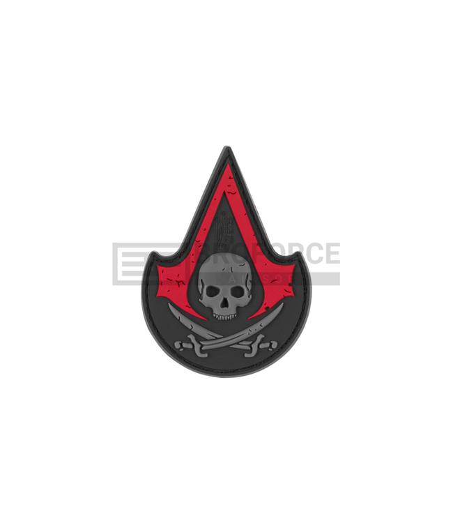 JTG Assassin Skull Rubber Patch - Blackmedic