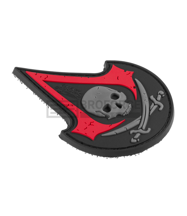 JTG Assassin Skull Rubber Patch - Blackmedic
