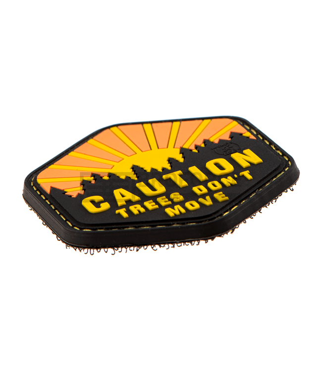 JTG Trees Don't Move Rubber Patch - Multicolor