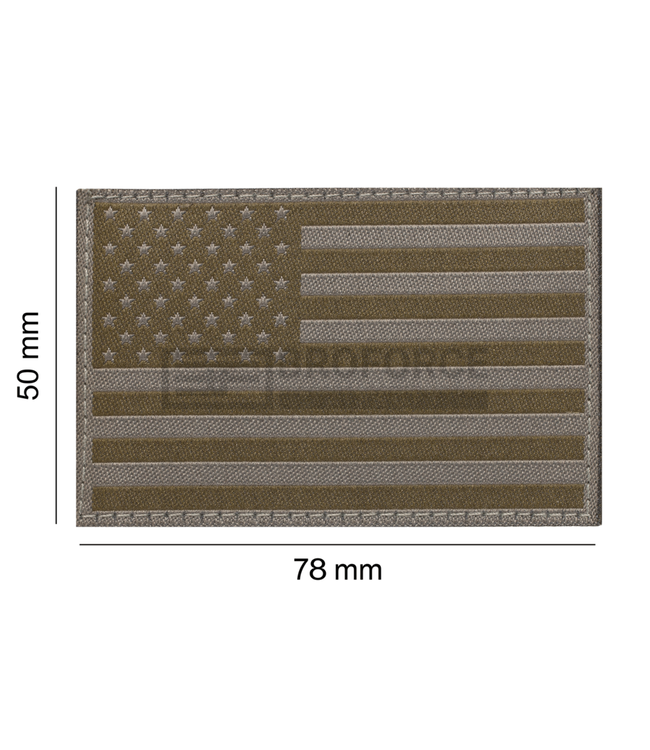Clawgear USA Flag Patch - RAL7013