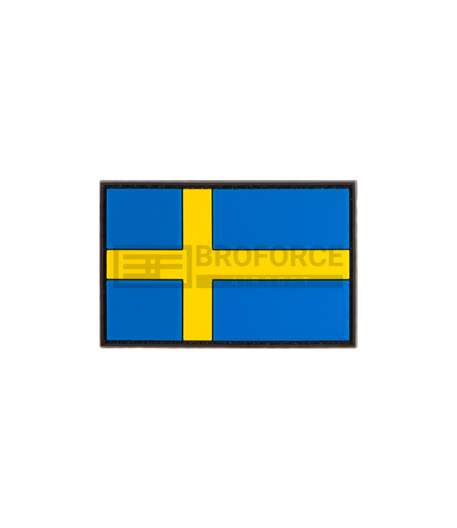 JTG Sweden Flag Rubber Patch - Multicolor
